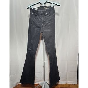 Gap Distressed Skinny Flare Jeans